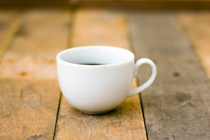 Close-Up Photo of White Teacup